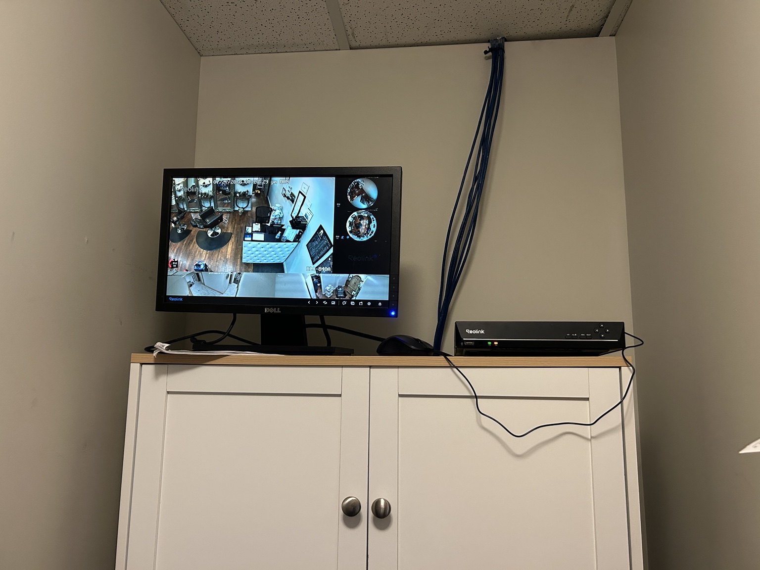 NVR camera system setup